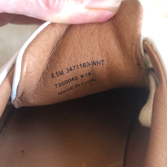 Frye Women’s White Ivy Tennis Sneakers 8.5M - Picture 13 of 15